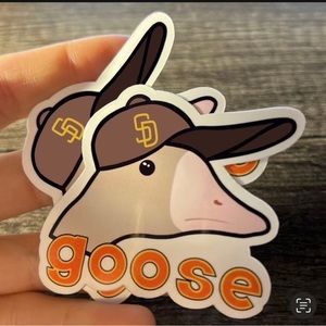 San diego padres goose sticker (1)